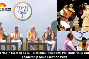   Nitin Nabin Elected as BJP National President: PM Modi Hails Youthful Leadership Amid Election Push