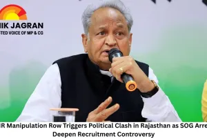 OMR Manipulation Row Triggers Political Clash in Rajasthan as SOG Arrests Deepen Recruitment Controversy