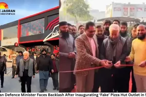 Pakistan Defence Minister Faces Backlash After Inaugurating ‘Fake’ Pizza Hut Outlet in Sialkot