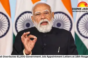 PM Modi Distributes 61,000 Government Job Appointment Letters at 18th Rozgar Mela