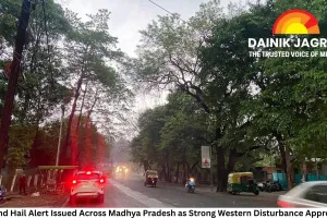 Rain and Hail Alert Issued Across Madhya Pradesh as Strong Western Disturbance Approaches