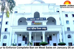 Raipur to Enforce Complete Ban on Meat Sales on January 26 and 30