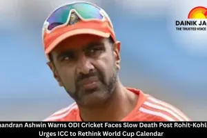 Ravichandran Ashwin Warns ODI Cricket Faces Slow Death Post Rohit-Kohli Era, Urges ICC to Rethink World Cup Calendar
