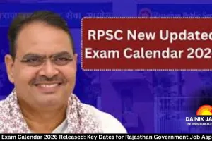  RPSC Exam Calendar 2026 Released: Key Dates for Rajasthan Government Job Aspirants