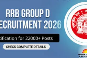 RRB Group D Recruitment 2026: Application Window Opens January 31 for 22,000 Railway Jobs