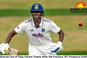 Sai Sudharsan Out of Vijay Hazare Trophy After Rib Fracture, IPL Prospects Unaffected