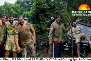 Salman Khan, MS Dhoni and AP Dhillon’s Off-Road Outing Sparks Online Buzz