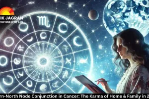 Saturn-North Node Conjunction in Cancer: The Karma of Home & Family in 2026