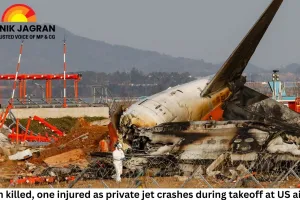 Seven killed, one injured as private jet crashes during takeoff at US airport