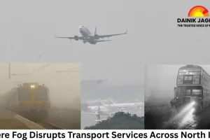 Severe Fog Disrupts Transport Services Across North India; Flights, Trains Delayed, Bus Accident Injures 30 in Rajasthan