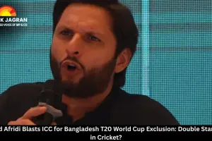  Shahid Afridi Blasts ICC for Bangladesh T20 World Cup Exclusion: Double Standards in Cricket?
