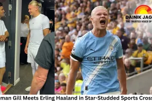 Shubman Gill Meets Erling Haaland in Star-Studded Sports Crossover