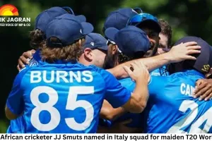 Former South African cricketer JJ Smuts named in Italy squad for maiden T20 World Cup appearance
