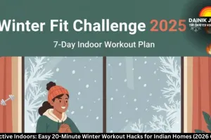Stay Active Indoors: Easy 20-Minute Winter Workout Hacks for Indian Homes (2026 Guide)