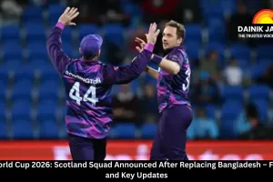 T20 World Cup 2026: Scotland Squad Announced After Replacing Bangladesh – Full List and Key Updates