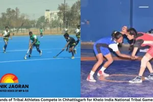 Thousands of Tribal Athletes Compete in Chhattisgarh for Khelo India National Tribal Games Trials