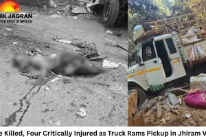 Three Killed, Four Critically Injured as Truck Rams Pickup in Jhiram Valley