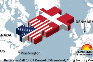 Trump Reiterates Call for US Control of Greenland, Citing Security Concerns; Denmark and Greenland Reject Claim