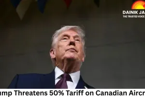Trump Threatens 50% Tariff on Canadian Aircraft, Targets Bombardier Amid Escalating Dispute with Ottawa