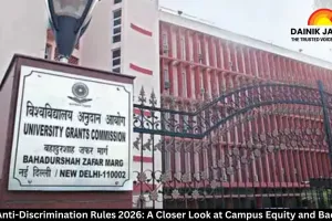 UGC Anti-Discrimination Rules 2026: A Closer Look at Campus Equity and Backlash
