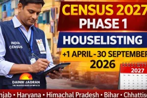 Centre Notifies Phase I of Census 2027; Houselisting to Run from April to September 2026