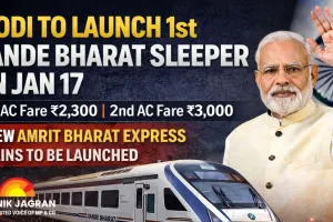 PM Modi to Flag Off India’s First Vande Bharat Sleeper Train on January 17; Six Amrit Bharat Express Services to Follow