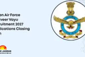 IAF Agniveer Vayu Recruitment 2026: Application Window Open Until February 1