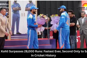   Virat Kohli Surpasses 28,000 Runs: Fastest Ever, Second Only to Sachin in Cricket History