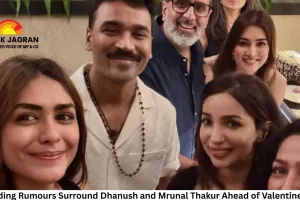 Wedding Rumours Surround Dhanush and Mrunal Thakur Ahead of Valentine’s Day; No Official Confirmation Yet