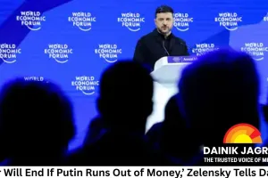 ‘War Will End If Putin Runs Out of Money,’ Zelensky Tells Davos, Urges Europe to Act on Russian Oil