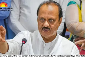‘When Destiny Calls, One Has to Go’: Ajit Pawar’s Kanheri Rally Video Resurfaces Days After Fatal Crash