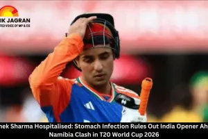 Abhishek Sharma Hospitalised: Stomach Infection Rules Out India Opener Ahead of Namibia Clash in T20 World Cup 2026