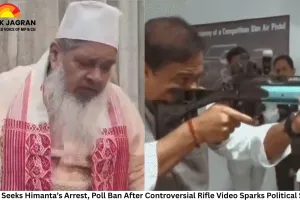 Ajmal Seeks Himanta’s Arrest, Poll Ban After Controversial Rifle Video Sparks Political Storm