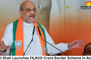 Amit Shah Launches ₹6,900-Crore Border Scheme in Assam, Targets Congress Over Infiltration