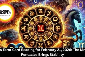 Aries Tarot Card Reading for February 21, 2026: The King of Pentacles Brings Stability