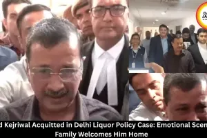  Arvind Kejriwal Acquitted in Delhi Liquor Policy Case: Emotional Scenes as Family Welcomes Him Home