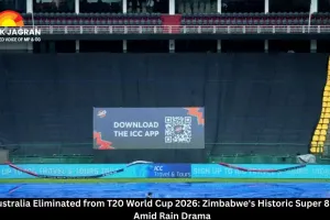  Australia Eliminated from T20 World Cup 2026: Zimbabwe's Historic Super 8 Entry Amid Rain Drama