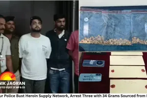 Bilaspur Police Bust Heroin Supply Network, Arrest Three with 34 Grams Sourced from Punjab