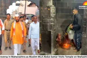Controversy in Maharashtra as Muslim MLA Abdul Sattar Visits Temple on Mahashivratri