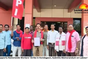 CPI Supports Nationwide Workers’ Strike in Kondagaon, Submits Memorandum on Labour Codes