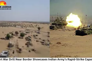 Desert War Drill Near Border Showcases Indian Army’s Rapid-Strike Capability