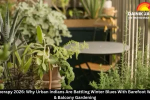 Eco-Therapy 2026: Why Urban Indians Are Battling Winter Blues With Barefoot Walking & Balcony Gardening