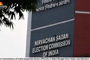 Election Commission of India Suspends Seven Officials in West Bengal Over Voter List Revision Lapses