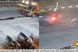 HEG Employee Killed After Speeding Car Hits and Runs Over Him Outside Raisen Hospital