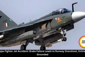  IAF Tejas Fighter Jet Accident: Brake Failure Leads to Runway Overshoot, Entire Fleet Grounded