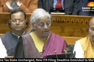 Budget 2026: Income Tax Slabs Unchanged, New ITR Filing Deadline Extended to March 31