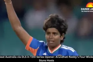 India Beat Australia via DLS in T20I Series Opener: Arundhati Reddy’s Four-Wicket Haul Stuns Hosts