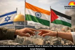  India Condemns Israel’s West Bank Moves: What It Means for Two-State Solution and India-Israel Relations
