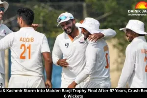 Jammu & Kashmir Storm into Maiden Ranji Trophy Final After 67 Years, Crush Bengal by 6 Wickets