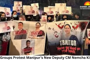 Kuki Groups Protest Manipur’s New Deputy CM Nemcha Kipgen, Call Bandh as Assembly Session Begins